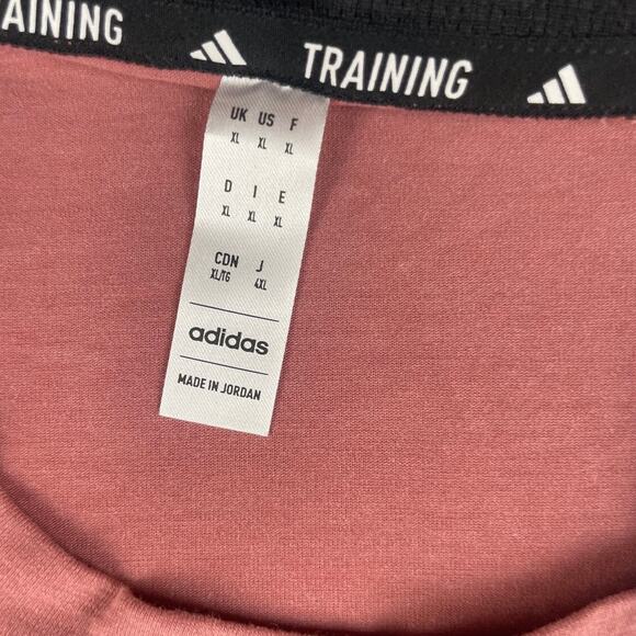 Adidas Men's X-Large Preloved Crimson Designed for Training Workout T-Shirt - Picture 4 of 12